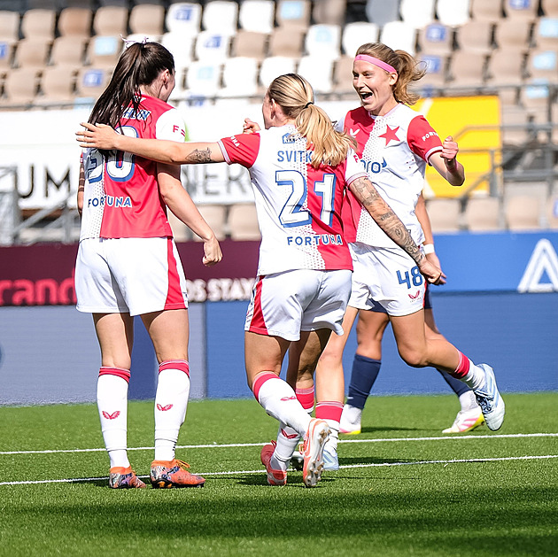 Fotbalistky Slavie i Sparty uspěly na úvod 2. předkola Ligy mistryň