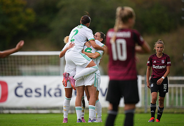 Sparťanky v Lize mistryň končí, nestačily na AS Řím. Slavia hraje o postup