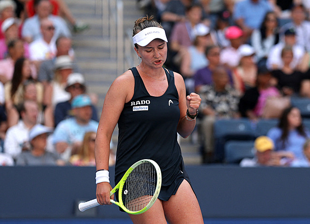 US Open ONLINE: Krejčíková odvrátila osm mečbolů a ve třetím setu získává brejk