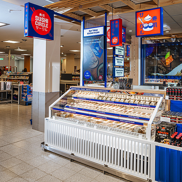 Do Kauflandu za japonskou kuchyní. Německý Sushi Circle startuje v Česku