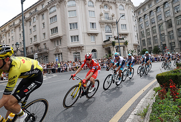 Propalestinští aktivisté zablokovali cíl, jedenáctá etapa Vuelty je bez vítěze