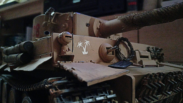 Po jedenácti letech jsem s modelem spokojený. Funkční model tanku Tiger 1