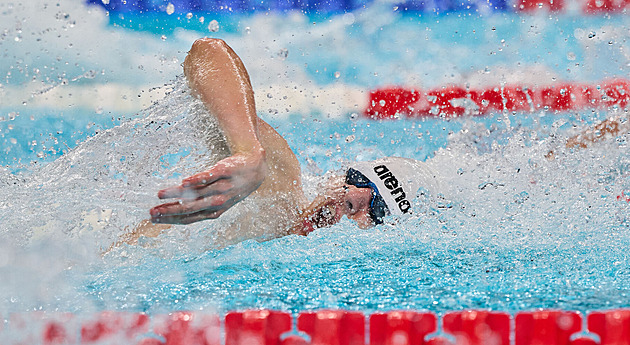 Nevidomý plavec Kratochvíl už potřetí zlatý. Z MS přiveze nejméně pět medailí