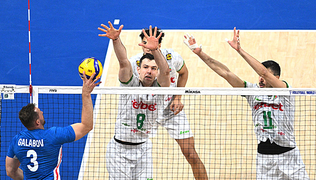 Čeští volejbalisté v semifinále MS podlehli Bulharům 1:3, o bronz si zahrají s Poláky