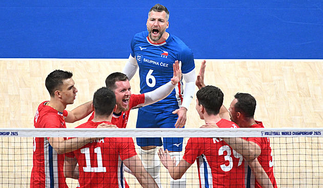 Volejbal ONLINE: Češi bojují o bronz z MS. Koncovku třetí sady nezvládli a prohrávají
