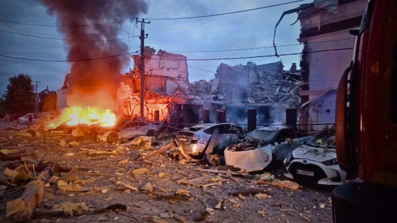 Rusko spustilo šílené bombardování: Nad celou Ukrajinou zněl poplach, úřady hlásí mrtvé