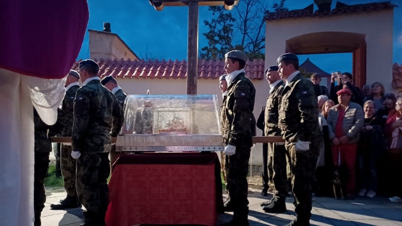 Davy si ve Staré Boleslavi připomněly svatého Václava. Lidé si mohli prohlédnout i jeho lebku