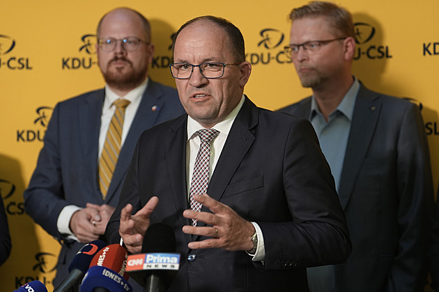 Lidovci míří do opozice, řekl Výborný. Projekt SPOLU má podle něj dál smysl