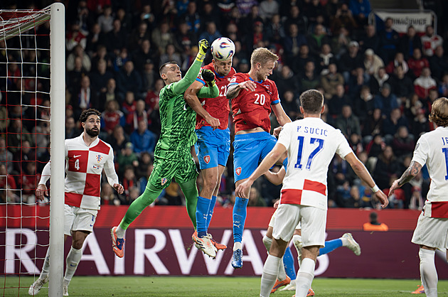 Česko - Chorvatsko 0:0, fotbalistům se přímý postup vzdálil, měli jednu šanci