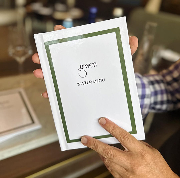 Voda jako věda. Stále více restaurací nabízí speciální nápojové lístky