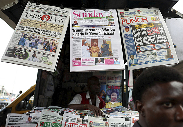 Proč Trump hrozí Nigérii invazí? V největší zemi Afriky jde o něco úplně jiného