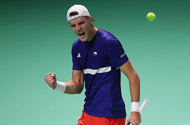 Davis Cup ONLINE: Menšík ve čtvrtfinále otáčí první set a nad Španělem vede