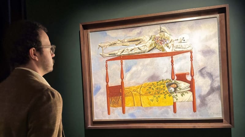 Nikdo nikdy nedal za ženský výtvor víc. Autoportrét Fridy Kahlo se prodal za rekordní miliardu