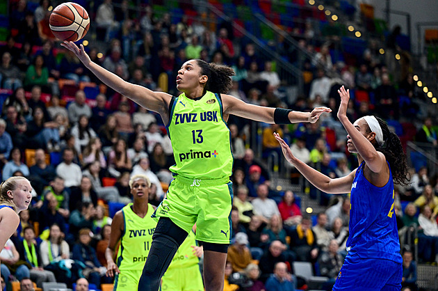 Na závěr základní části Euroligy hladká výhra. USK Praha nastřílel Gdyni 102 bodů