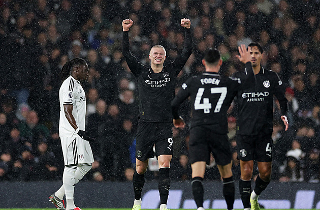 ONLINE: Manchester City drtí Fulham, hraje i Everton. Newcastle a Tottenham bez gólu