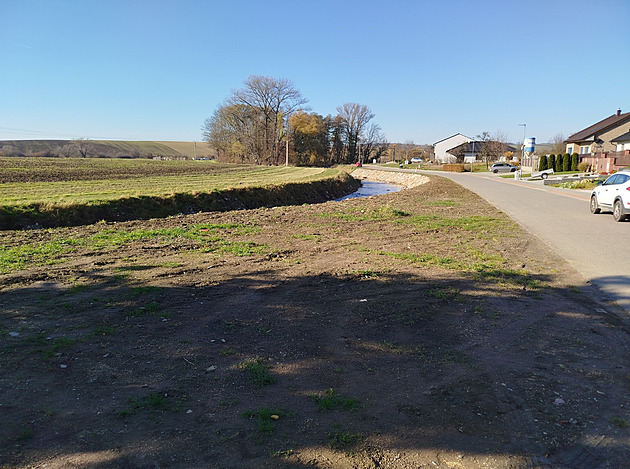 Po stoleté povodni má obec opravené břehy. Náklady přesáhly 2,5 milionu