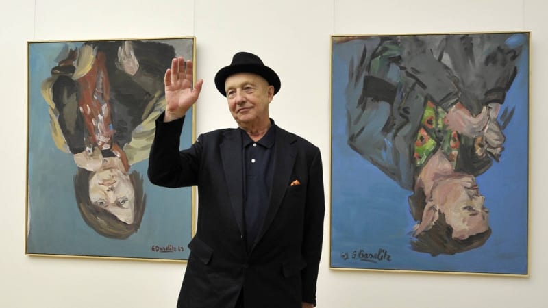Zemřel jeden z nejvýznamnějších umělců dneška. Baselitz proslul obrazy postavenými „na hlavu“
