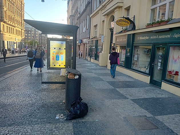 Nedopalky špiní Prahu. Strážníci evidují tisíce přestupků, pokut rozdali stovky