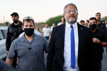 Izraelský ministr Ben Gvir chce odchod 250 tisíc Palestinců z Gazy za rok